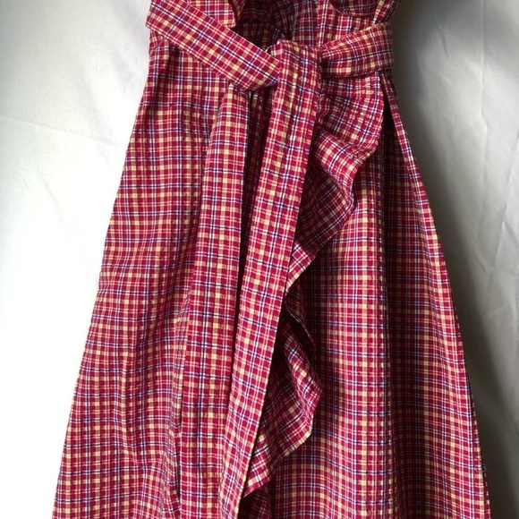 MISA Los Angeles Stella Gingham Print Dress Small - Picture 7 of 10
